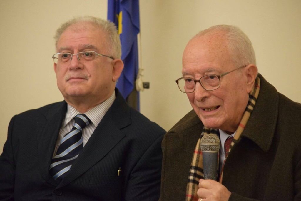 L'Ing. Gianni Carluccio con l'On. Giacinto Urso