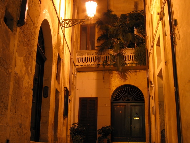 Lecce corte del centro storico
