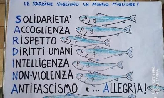 Le sardine nuovo movimento