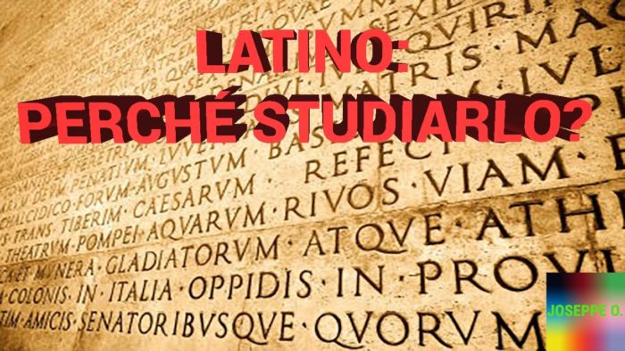 Utilità dello studio del latino