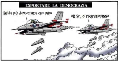 Democrazia esportata con le bombe