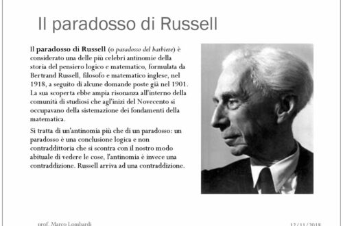 Il paradosso di Russell (o paradosso del barbiere)